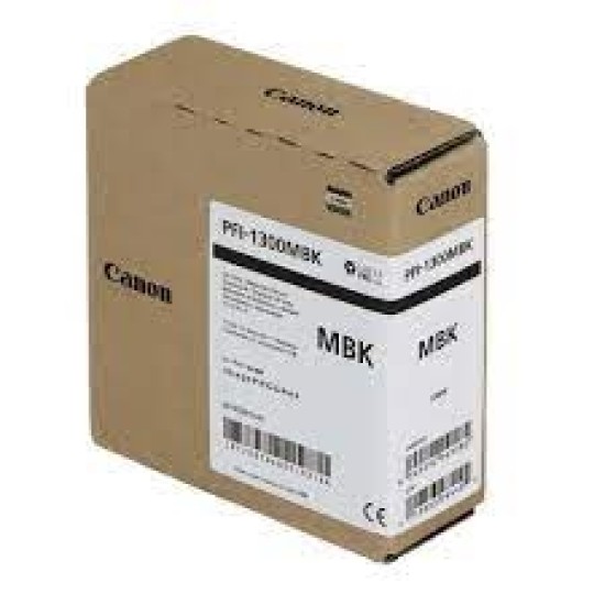Canon PFI-1300MBK (0810C001) Mat Siyah Orijinal Mürekkep Kartuş 330 ml. (T16731)