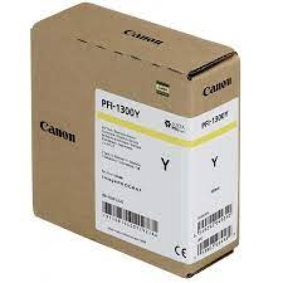 Canon PFI-1300Y (0814C001) Sarı Orijinal Mürekkep Kartuş 330 ml. (T16729)