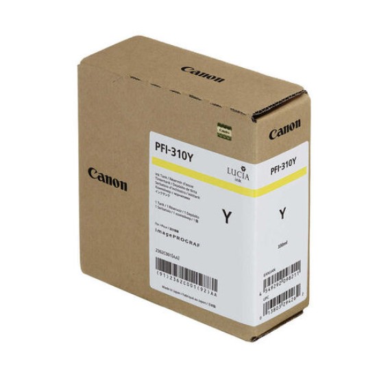 Canon PFI-310Y (2362C001) Sarı Orjinal Kartuş - TX-2000 / TX-3000 (T12654)