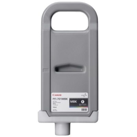 Canon PFI-701MBK (0899B001) Mat Siyah Orjinal Kartuş - iPF8000 / iPF8100 Canon PFI-701MBK (0899B001) Mat Siyah Orjinal Kartuş - iPF8000 / iPF8100