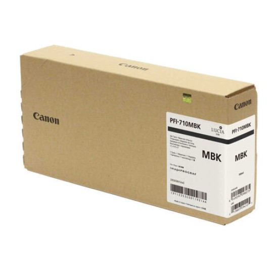 Canon PFI-710MBK (2353C001) Mat Siyah Orjinal Kartuş - TM-2000 / TM-3000 (T12669)