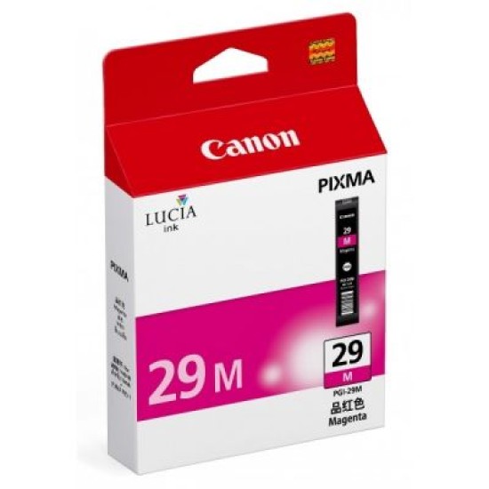 Canon PGI-29M (4874B001) Kırmızı Orjinal Kartuş - Pixma Pro 1 Canon PGI-29M (4874B001) Kırmızı Orjinal Kartuş - Pixma Pro 1