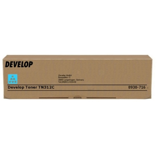 Develop TN-312C (8938716) Mavi Orjinal Toner - Ineo +300 / +351