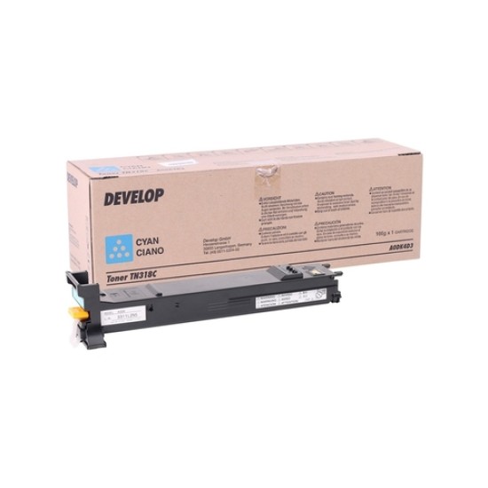 Develop TN318C (A0DK4D3) Mavi Orjinal Toner - Ineo + 20 / Ineo + 20 P