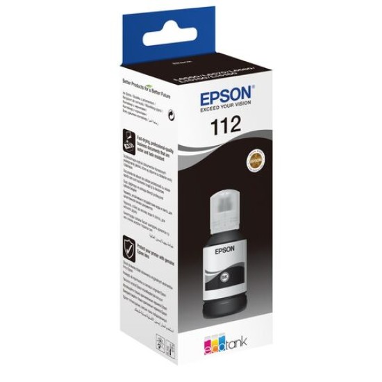 Epson C13T06C14A (112) Siyah Orjinal Mürekkep Kartuş - L15160 Epson C13T06C14A (112) Siyah Orjinal Mürekkep Kartuş - L15160