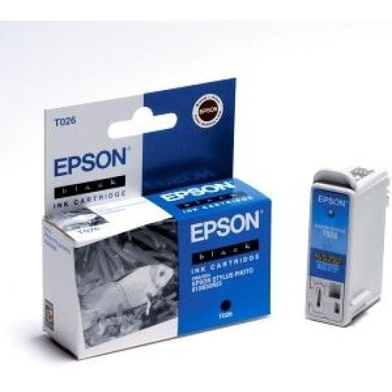 Epson C13T026401 (T026) Siyah Orjinal Kartuş - 810 Epson C13T026401 (T026) Siyah Orjinal Kartuş - 810