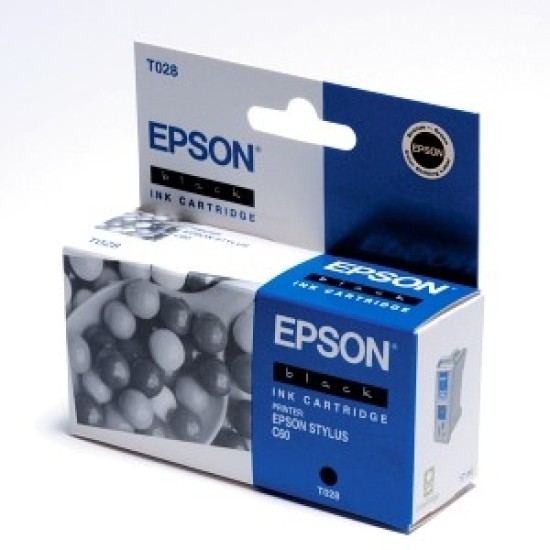 Epson C13T028401 (T028) Siyah Orjinal Kartuş - Stylus C60 Epson C13T028401 (T028) Siyah Orjinal Kartuş - Stylus C60