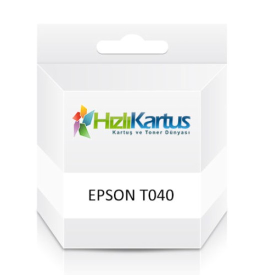 Epson C13T04014020 (T040) Siyah Muadil Kartuş Epson C13T04014020 (T040) Siyah Muadil Kartuş
