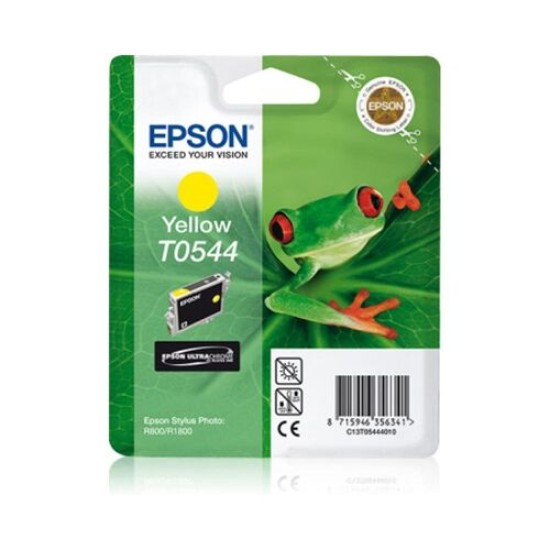 Epson C13T05444020 (T0544) Sarı Orjinal Kartuş - Stylus Photo R800 (T2258) Epson C13T05444020 (T0544) Sarı Orjinal Kartuş - Stylus Photo R800 (T2258)