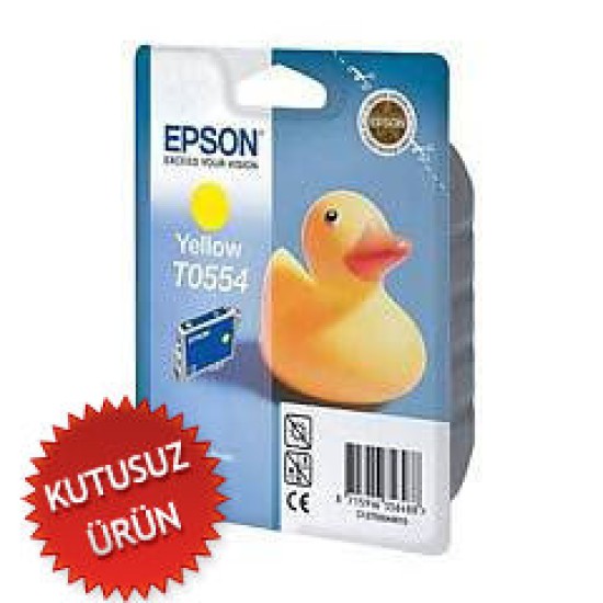 Epson C13T05544020 (T0554) Sarı Orjinal Kartuş (U) (T10468) Epson C13T05544020 (T0554) Sarı Orjinal Kartuş (U) (T10468)