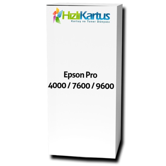 Epson Pro 4000 / 7600 Mat Siyah Muadil Temizleme Kartuşu (T16783)