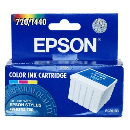 Epson C13S020193 Renkli Orjinal Kartuş - Stylus Photo 750 (T10715) Epson C13S020193 Renkli Orjinal Kartuş - Stylus Photo 750 (T10715)