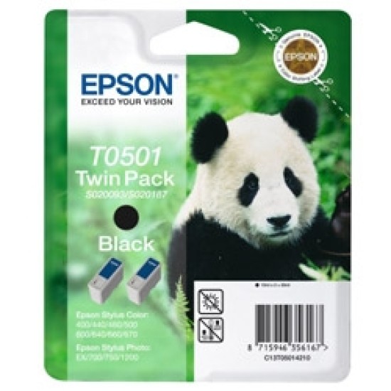 Epson C13S020206 (T0501) Siyah Orjinal Kartuş - Stylus 400 (T2886) Epson C13S020206 (T0501) Siyah Orjinal Kartuş - Stylus 400 (T2886)