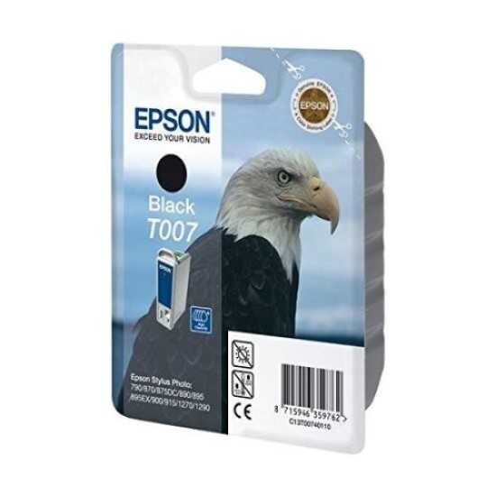 Epson C13T007201 (T007) Siyah Orjinal Kartuş - Photo 780 Epson C13T007201 (T007) Siyah Orjinal Kartuş - Photo 780