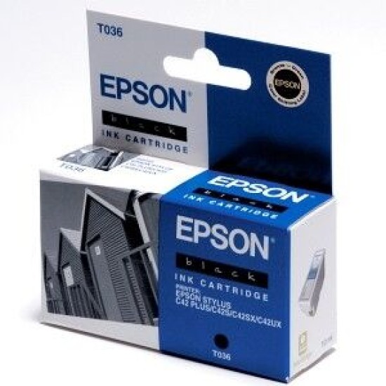 Epson C13T03614020 (T036) Siyah Orjinal Kartuş - Stylus C42UX Epson C13T03614020 (T036) Siyah Orjinal Kartuş - Stylus C42UX