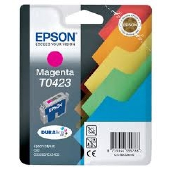 Epson C13T04234020 (T0423) Kırmızı Orjinal Kartuş - C82 / CX5200 (T2777)