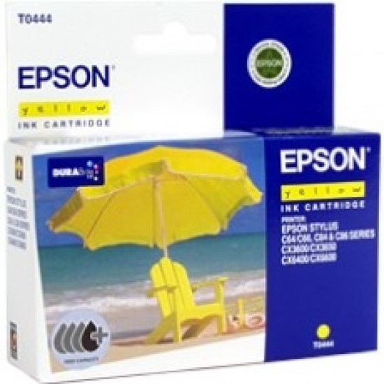 Epson C13T044440 (T0444) Sarı Orjinal Kartuş - Stylus C64 Epson C13T044440 (T0444) Sarı Orjinal Kartuş - Stylus C64