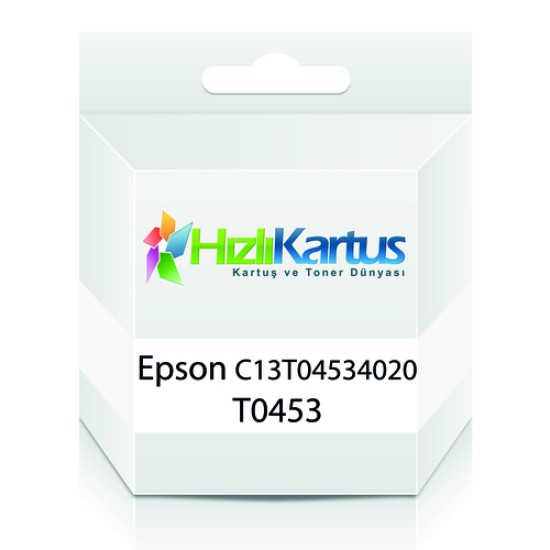 Epson C13T04534020 (T0453) Kırmızı Muadil Kartuş - Stylus C64 Epson C13T04534020 (T0453) Kırmızı Muadil Kartuş - Stylus C64