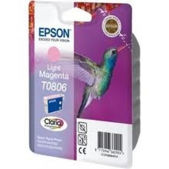Epson C13T08064021 (T0806) Açık Kırmızı Orjinal Kartuş - Stylus Photo PX650 (T1948) Epson C13T08064021 (T0806) Açık Kırmızı Orjinal Kartuş - Stylus Photo PX650 (T1948)