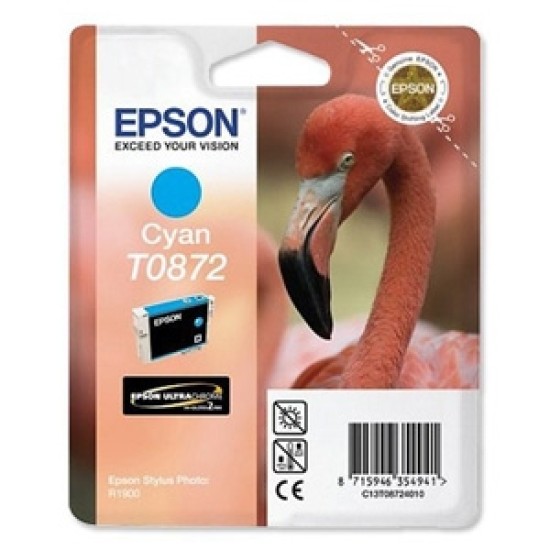Epson C13T08724020 (T0872) Mavi Orjinal Kartuş - Photo R1900 (T2256)