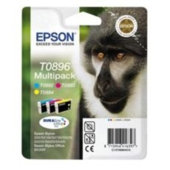 Epson C13T08964020 (T0896) Orjinal Multipack Kartuş - Stylus SX105 Epson C13T08964020 (T0896) Orjinal Multipack Kartuş - Stylus SX105