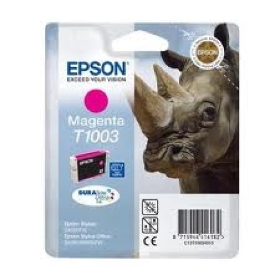 Epson C13T10034020 (T1003) Kırmızı Orjinal Kartuş - BX600 / SX600 (T2916) Epson C13T10034020 (T1003) Kırmızı Orjinal Kartuş - BX600 / SX600 (T2916)