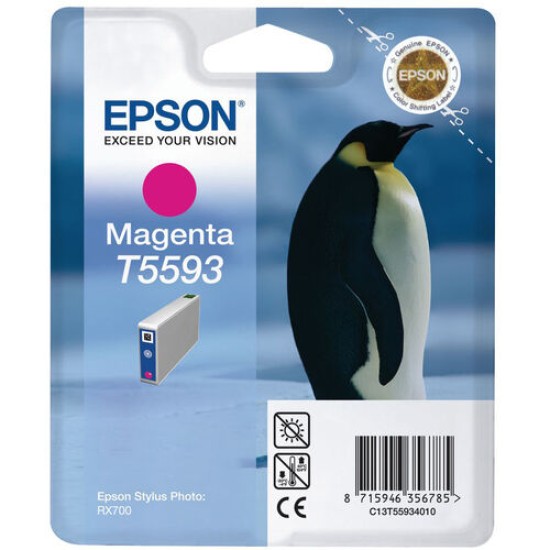 Epson C13T559340 (T5593) Kırmızı Orjinal Kartuş - Stylus Photo RX700 Epson C13T559340 (T5593) Kırmızı Orjinal Kartuş - Stylus Photo RX700