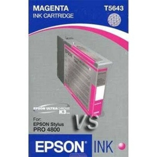 Epson C13T564300 (T5643) Kırmızı Orjinal Kartuş - Stylus Pro 4800 Epson C13T564300 (T5643) Kırmızı Orjinal Kartuş - Stylus Pro 4800