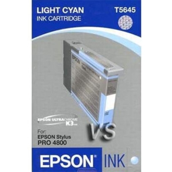 Epson C13T564500 (T5645) Açık Mavi Orjinal Kartuş - Stylus Pro 4800 Epson C13T564500 (T5645) Açık Mavi Orjinal Kartuş - Stylus Pro 4800