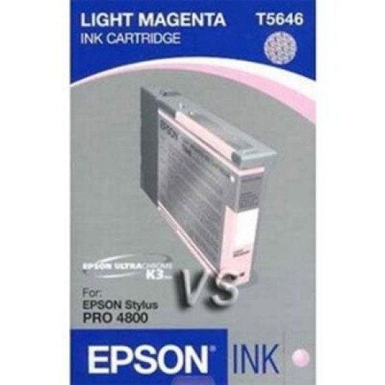 Epson C13T564600 (T5646) Açık Kırmızı Orjinal Kartuş - Stylus Pro 4800 (T2506) Epson C13T564600 (T5646) Açık Kırmızı Orjinal Kartuş - Stylus Pro 4800 (T2506)