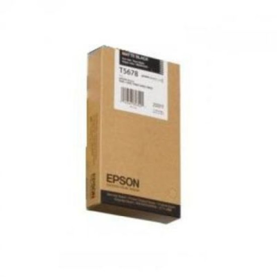 Epson C13T567800 (T5678) Mat Siyah Orjinal Kartuş - Stylus Pro 7800 (T1640)