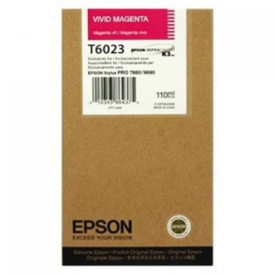 Epson C13T602300 (T6023) Kırmızı Orjinal Kartuş - Stylus Pro 7800 (T1649) Epson C13T602300 (T6023) Kırmızı Orjinal Kartuş - Stylus Pro 7800 (T1649)