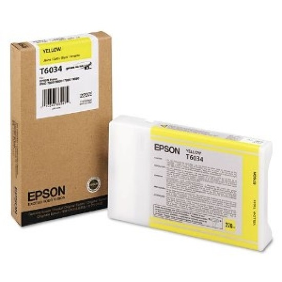Epson C13T603400 (T6034) Sarı Orjinal Kartuş - Stylus Pro 7800 Epson C13T603400 (T6034) Sarı Orjinal Kartuş - Stylus Pro 7800