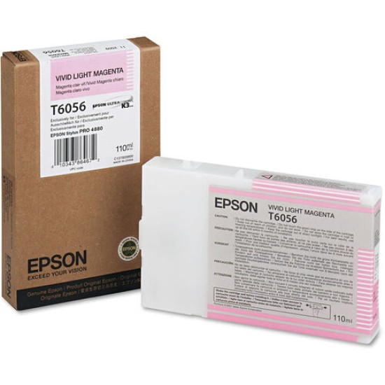 Epson C13T605600 (T6056) Açık Kırmızı Orjinal Kartuş - Stylus Pro 4800 (T1796) Epson C13T605600 (T6056) Açık Kırmızı Orjinal Kartuş - Stylus Pro 4800 (T1796)