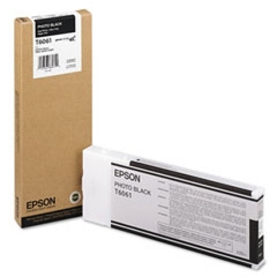 Epson C13T606100 (T6061) Foto Siyah Orinal Kartuş - Stylus Pro 4800 Epson C13T606100 (T6061) Foto Siyah Orinal Kartuş - Stylus Pro 4800