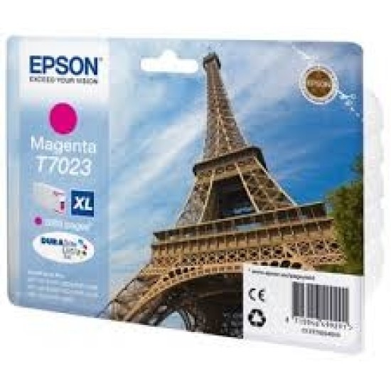 Epson C13T70234010 (T7023) Kırmızı XL Orjinal Kartuş - WP-4015DN (T2034)