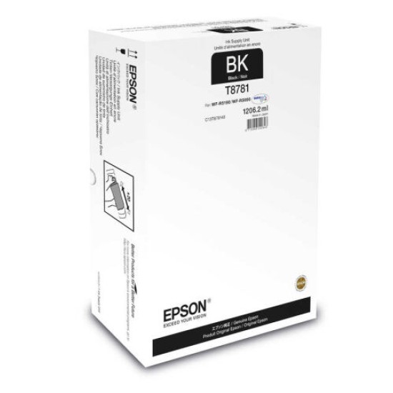 Epson C13T878140 (T8781XXL) Siyah Orjinal Kartuş - WF-R5690DTWF Epson C13T878140 (T8781XXL) Siyah Orjinal Kartuş - WF-R5690DTWF