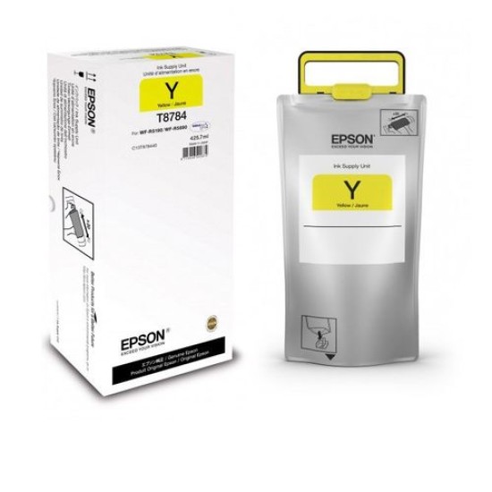 Epson C13T878440 (T8784) Sarı Orjinal Kartuş - WF-R5690DTWF (T12046)
