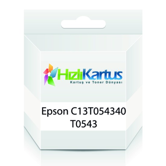 Epson C13T05434020 (T0543) Kırmızı Muadil Kartuş - Stylus Photo R800 Epson C13T05434020 (T0543) Kırmızı Muadil Kartuş - Stylus Photo R800