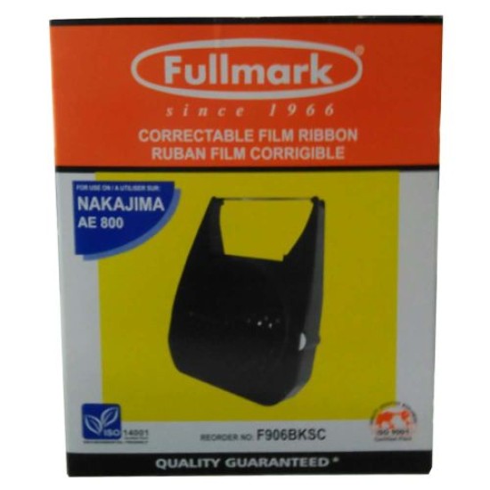 Fullmark/ Nakajima AE-800 (FC906BKSC) Muadil Daktilo Şeridi (T10802) Fullmark/ Nakajima AE-800 (FC906BKSC) Muadil Daktilo Şeridi (T10802)