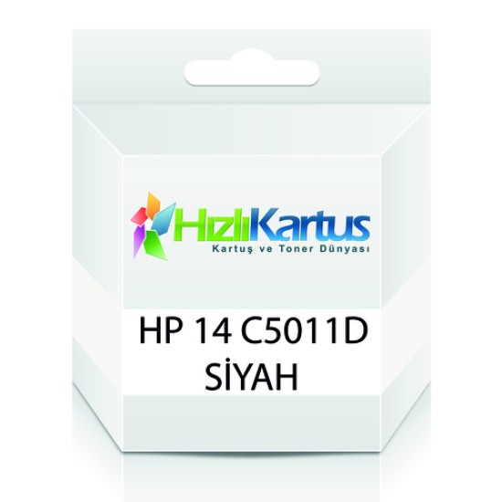 HP C5011D (14) Siyah Muadil Kartuş (T11168) HP C5011D (14) Siyah Muadil Kartuş (T11168)
