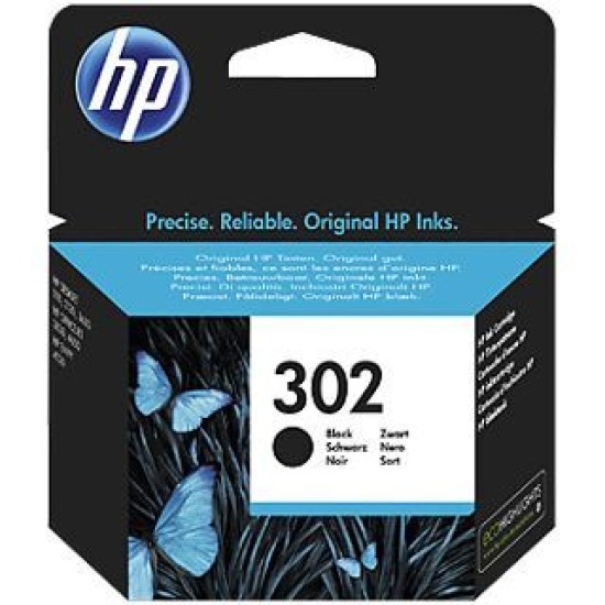 HP F6U66A (302) Siyah Orjinal Kartuş - DeskJet 2130 HP F6U66A (302) Siyah Orjinal Kartuş - DeskJet 2130