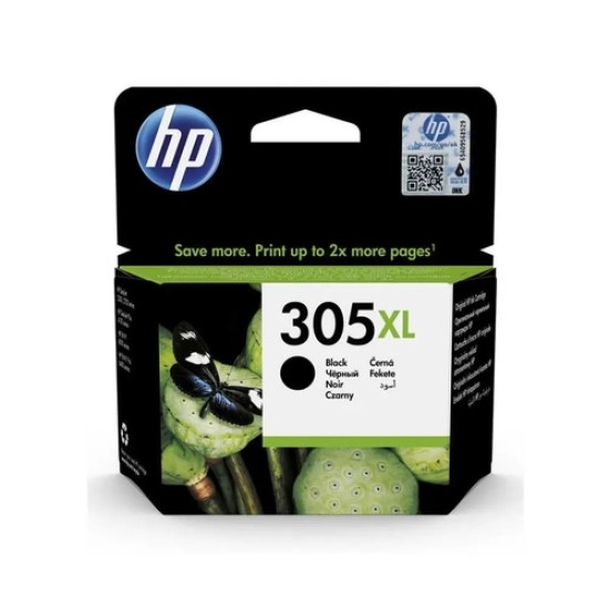 HP 3YM62AE (305XL) Siyah Orjinal Kartuş Yüksek Kapasite - DeskJet 2300 (T17699)