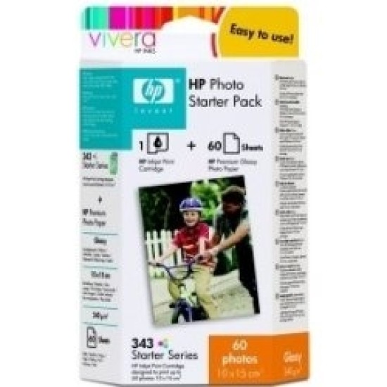 HP Q7948E (343) Fotoğraf Paketi-Kartuş ve 100 Fotoğraf Kağıdı (T2652) HP Q7948E (343) Fotoğraf Paketi-Kartuş ve 100 Fotoğraf Kağıdı (T2652)