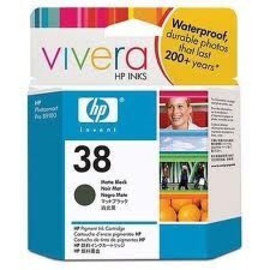HP C9412A (38) Mat Siyah Orjinal Kartuş - B9180 HP C9412A (38) Mat Siyah Orjinal Kartuş - B9180