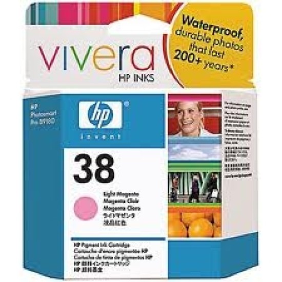 HP C9419A (38) Açık Kırmızı Orjinal Kartuş - B9180 HP C9419A (38) Açık Kırmızı Orjinal Kartuş - B9180