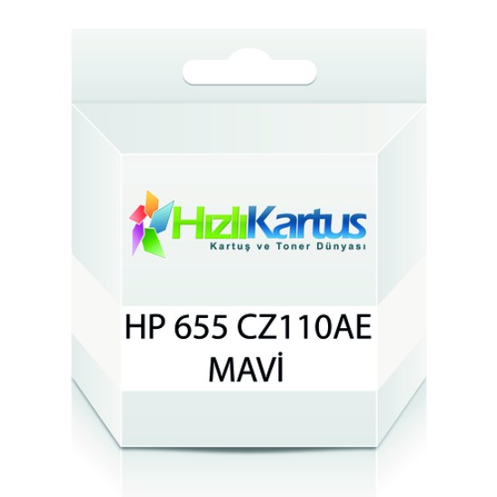HP CZ110AE (655) Mavi Muadil Kartuş - Deskjet 3525 (T16800)