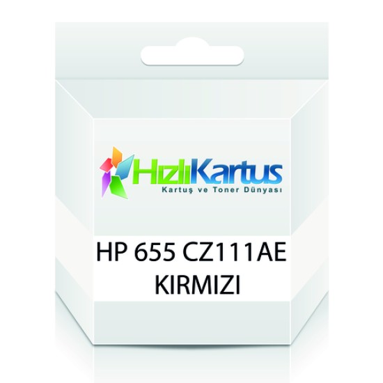 HP CZ111AE (655) Kırmızı Muadil Kartuş - Deskjet 3525 (T16798)
