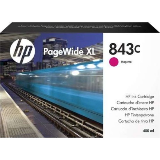 HP C1Q67A (843C) Kırmızı Orjinal Kartuş - PageWide XL4000 HP C1Q67A (843C) Kırmızı Orjinal Kartuş - PageWide XL4000