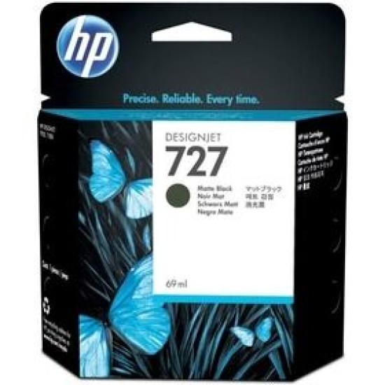HP C1Q11A (727) Mat Siyah Orjinal Kartuş - T920 / T1500 HP C1Q11A (727) Mat Siyah Orjinal Kartuş - T920 / T1500